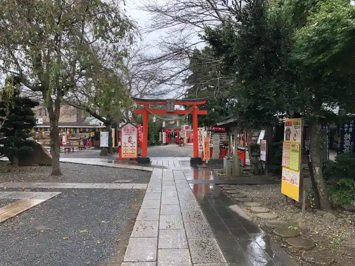 妙泉寺(千葉厄除け不動尊)の鳥居