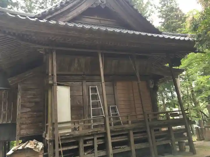 佐々牟志神社の本殿・本堂