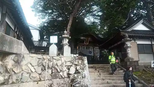 七面山奥之院(山梨県)