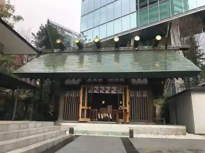  六本木天祖神社の本殿・本堂