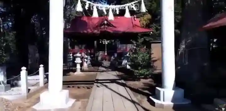 小林鳥見神社の鳥居