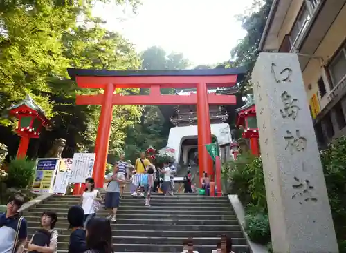 江島神社の鳥居