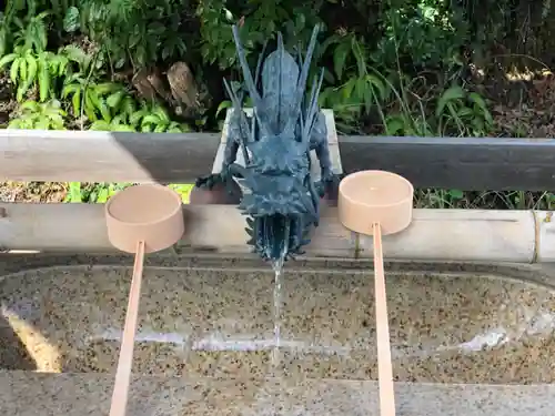 神吉八幡神社の手水舎