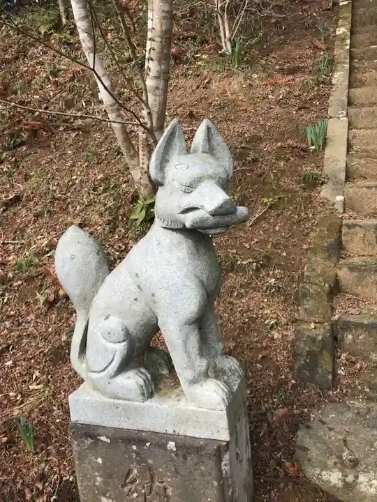 瘡守稲荷の狛犬