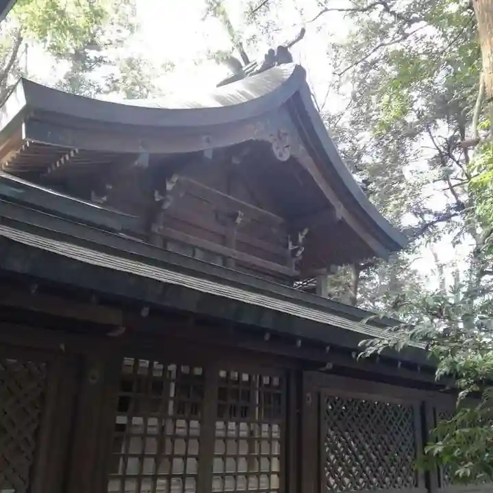 朝日森天満宮の本殿・本堂