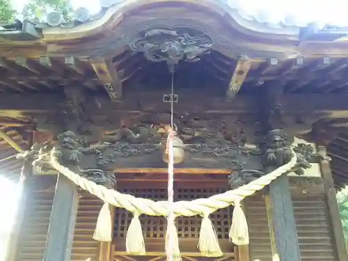 島護産泰神社の芸術