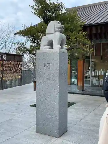 赤城神社の狛犬