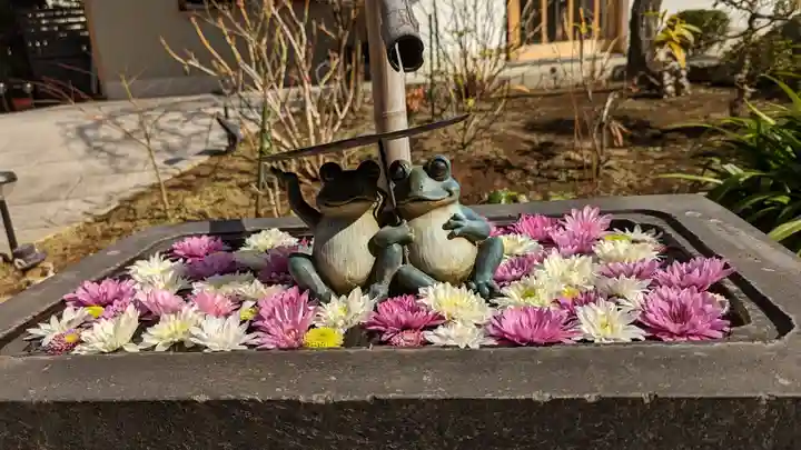 法輪寺の手水舎