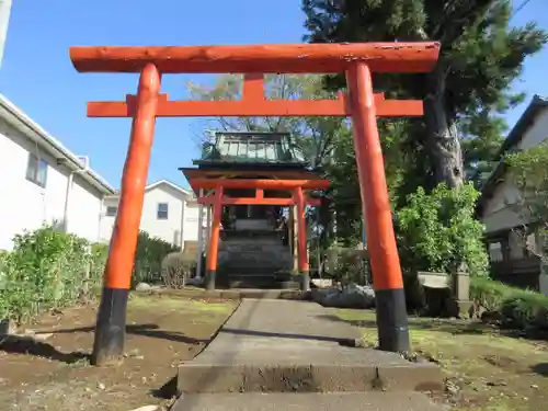 米本稲荷神社の鳥居