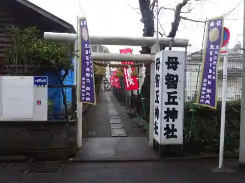 母智丘神社の鳥居