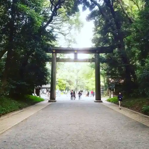 明治神宮の鳥居