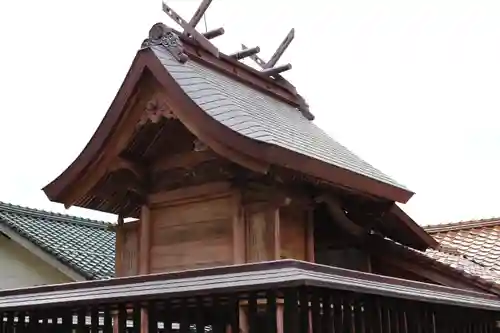 伊甚神社の本殿