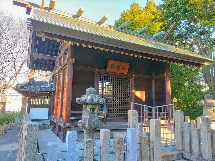 二ツ杁神明社の本殿・本堂
