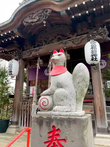 久富稲荷神社の狛犬