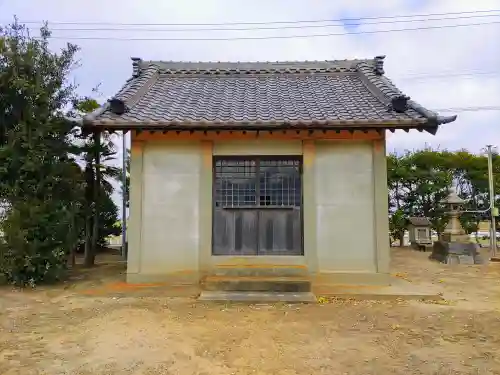 神明社（南奥田町）の本殿・本堂