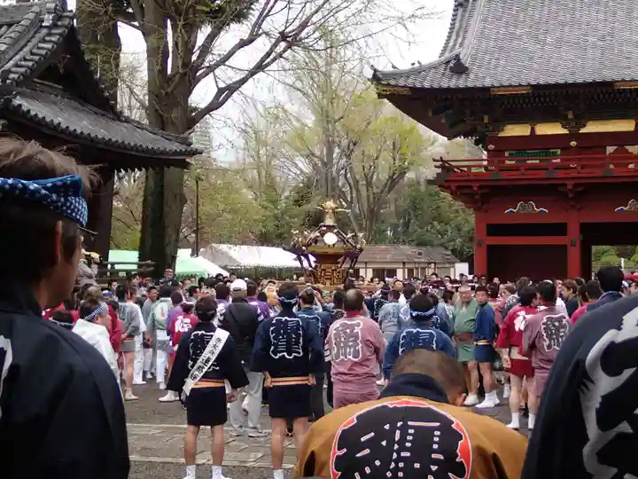 根津神社のお祭り