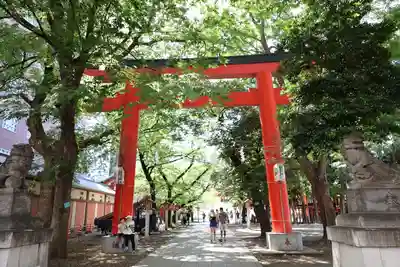 花園神社のお祭り