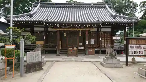 許麻神社の本殿