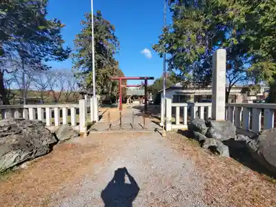 御厨神社（福富町）の鳥居