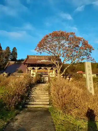 万蔵寺の山門