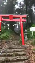 村山浅間神社の鳥居