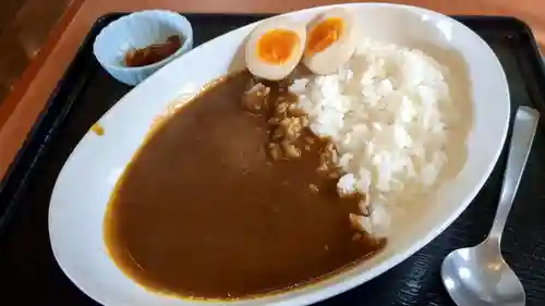 火の山神社の食事