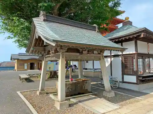 飯沼山 圓福寺の手水舎
