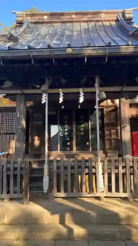 尉殿神社の本殿・本堂
