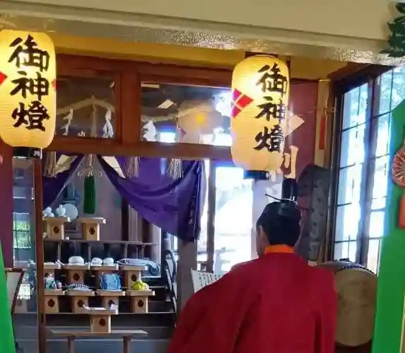 刺田比古神社のお祭り