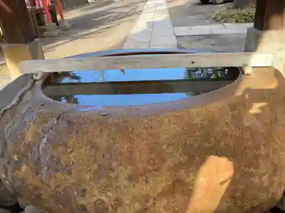 麻布氷川神社の手水舎