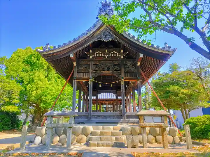 神明社(萩原町河田方)の本殿・本堂