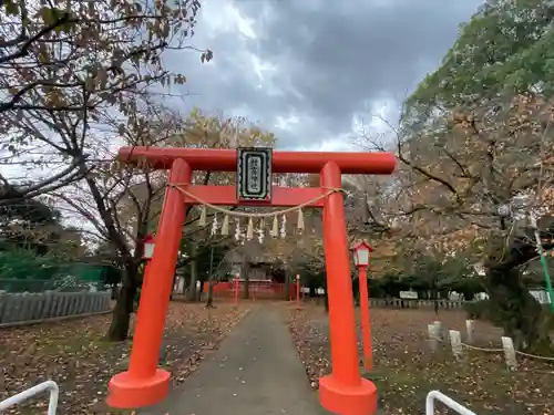 村富神社の鳥居