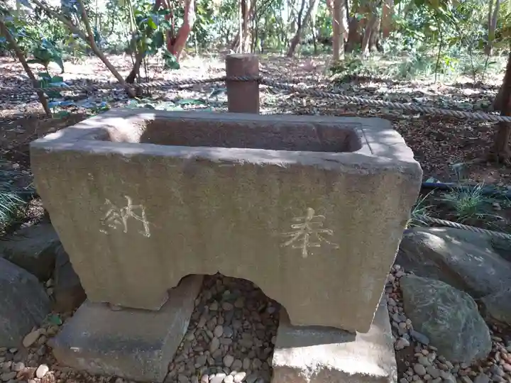 櫻木神社の手水舎