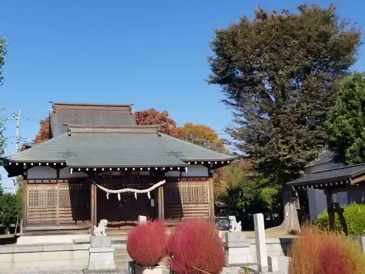 中馬場諏訪神社の本殿・本堂