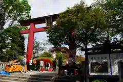 亀戸天神社の鳥居