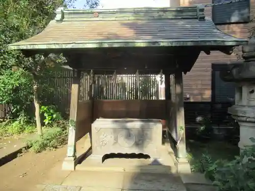 大森山王日枝神社の手水