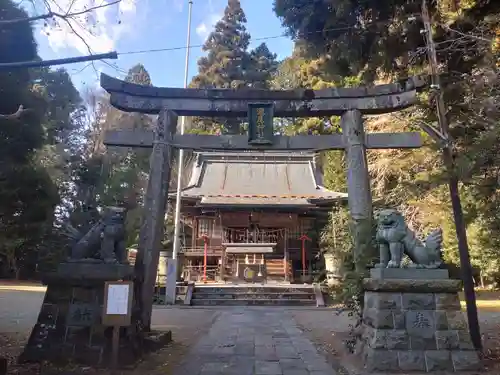 今市瀧尾神社の鳥居