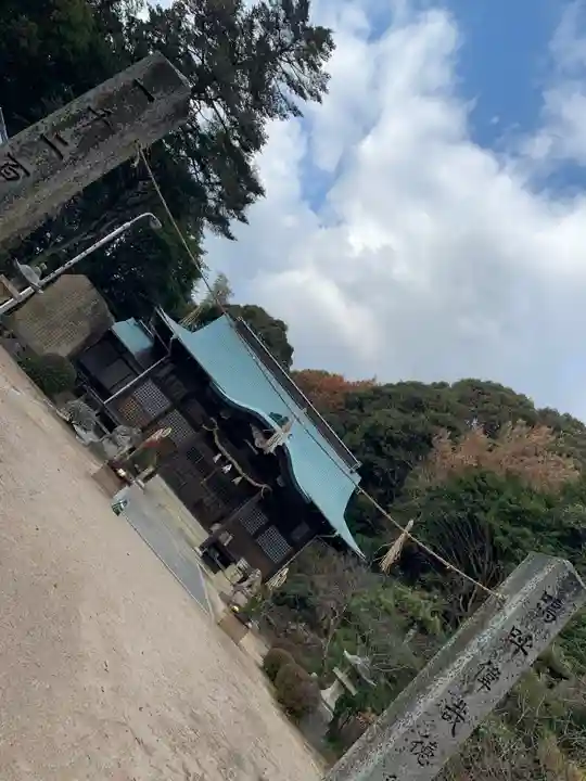 桑山八幡宮の本殿・本堂