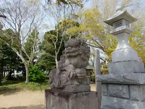 白子神社の狛犬