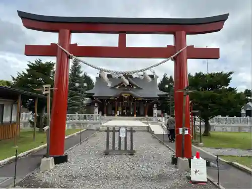 美瑛神社の鳥居