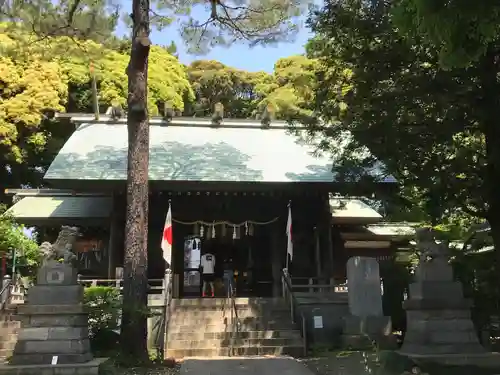 用賀神社の本殿・本堂