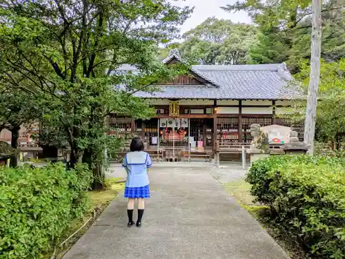名手八幡神社の本殿・本堂