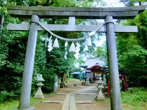 生實神社の鳥居