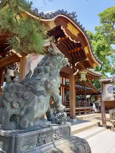 杭全神社の狛犬