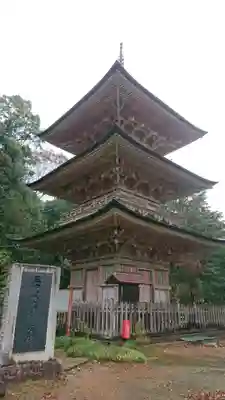 岩殿山安楽寺(吉見観音)の塔