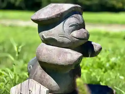 かっぱ神社の狛犬