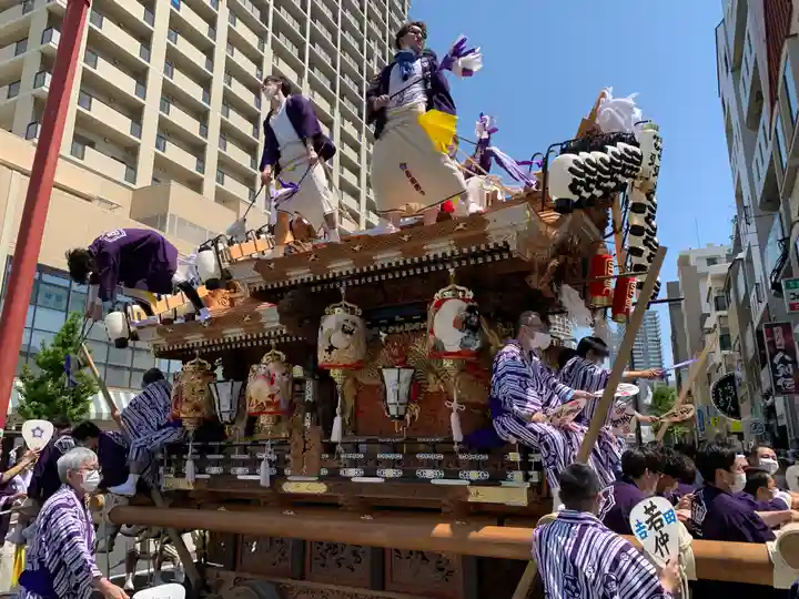本住吉神社のお祭り