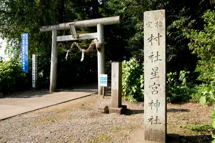 下野 星宮神社の鳥居