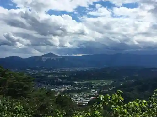 宝登山神社の景色