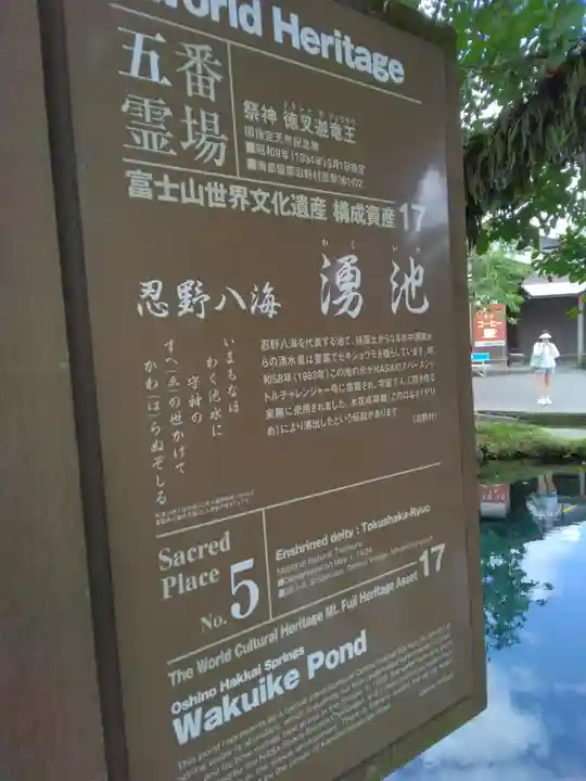 淺間神社(忍野八海)の庭園